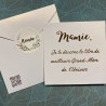 carte événement "pour mamie"