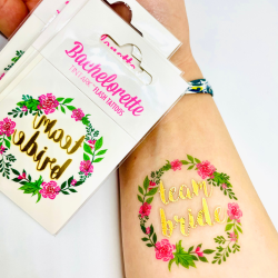 Tatoos "Team Bride" vendu à l'unité