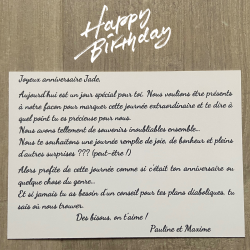 Box CoucouFestive Anniversaire