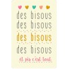 Carte Des bisous