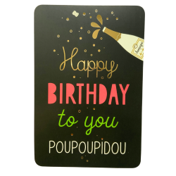 Carte Happy Birthday...