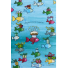 Carte Joyeux Anniversaire, poissons