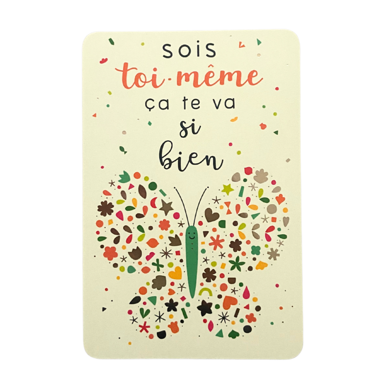 Carte Sois toi-même