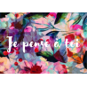 Carte Je pense à toi