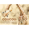 Carte Coucou c'est moi