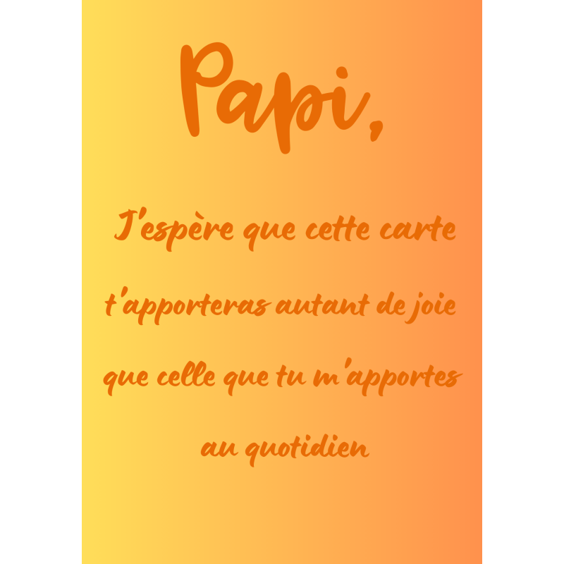 Carte Papi