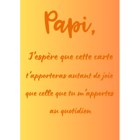 Carte Papi