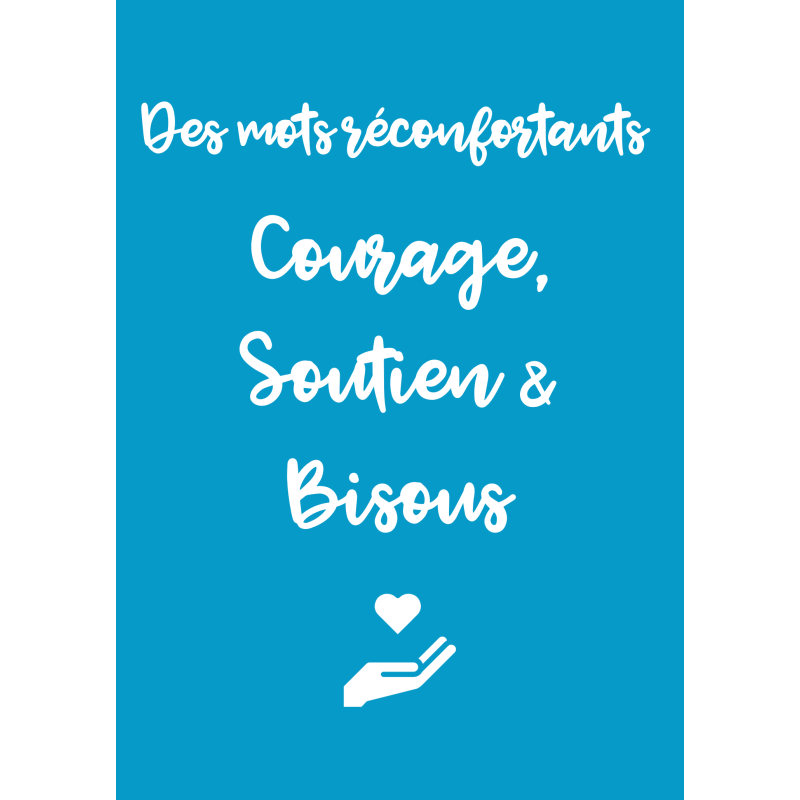 Carte Des mots réconfortants
