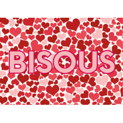 Carte Bisous