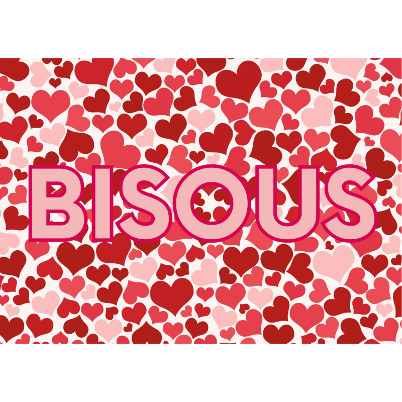 Carte Bisous
