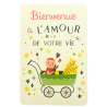 Carte Bienvenue à l'amour de votre vie
