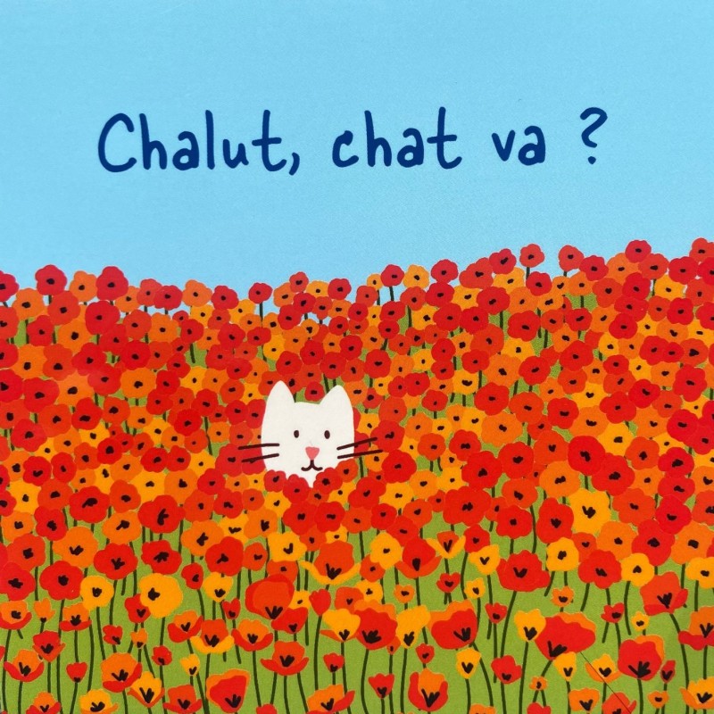 Carte Chalut, chat va ?
