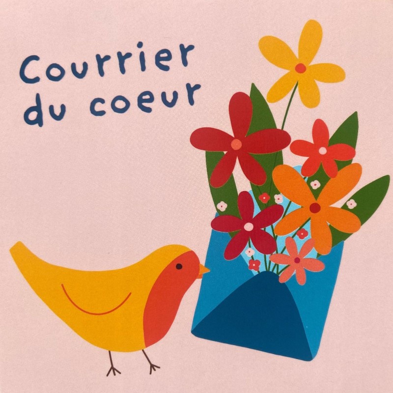 Carte Courrier du coeur