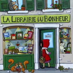 Carte La librairie du bonheur
