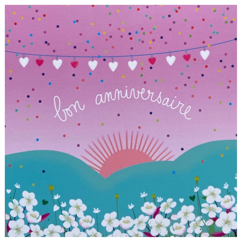 Carte Bon anniversaire