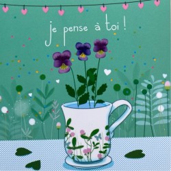 Carte Je pense à toi !