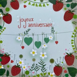 Carte Joyeux anniversaire