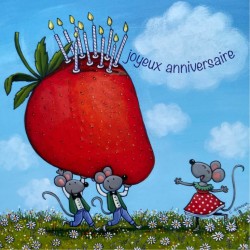 Carte Joyeux anniversaire