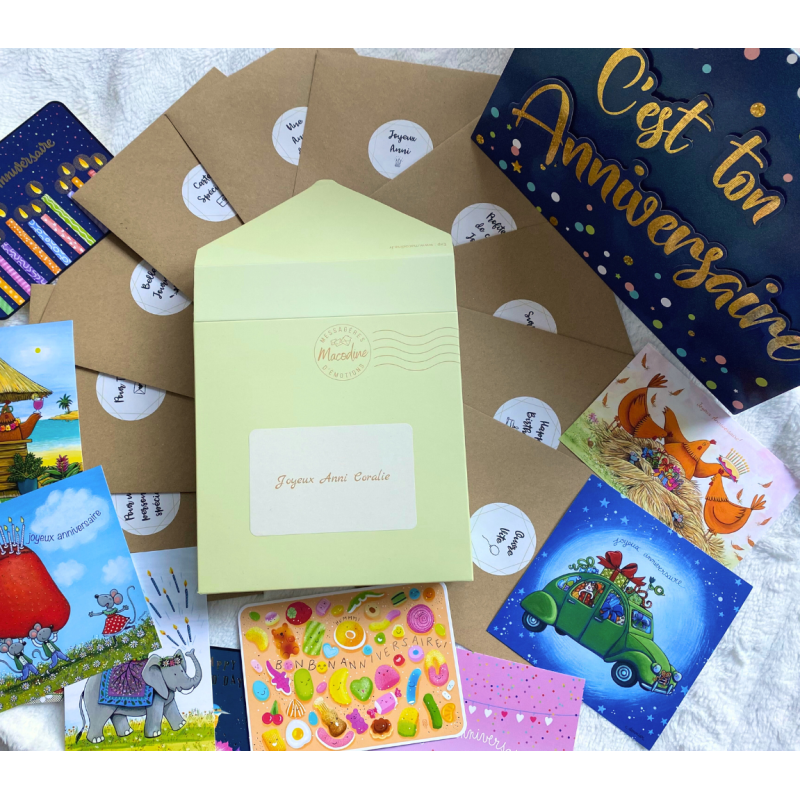 Découvrez notre box anniversaire