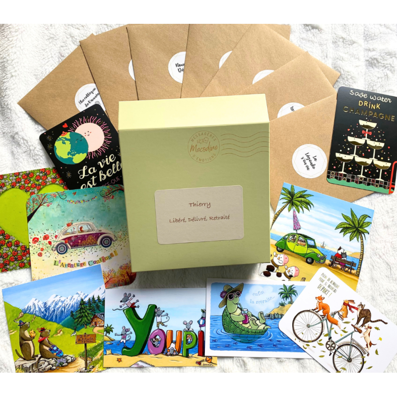 Box CoucouFestive Retraite/Pot de départ